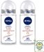 Nivea 2 x Déodorant Roll-on Talc Sensation Anti-transpirant 50 ml