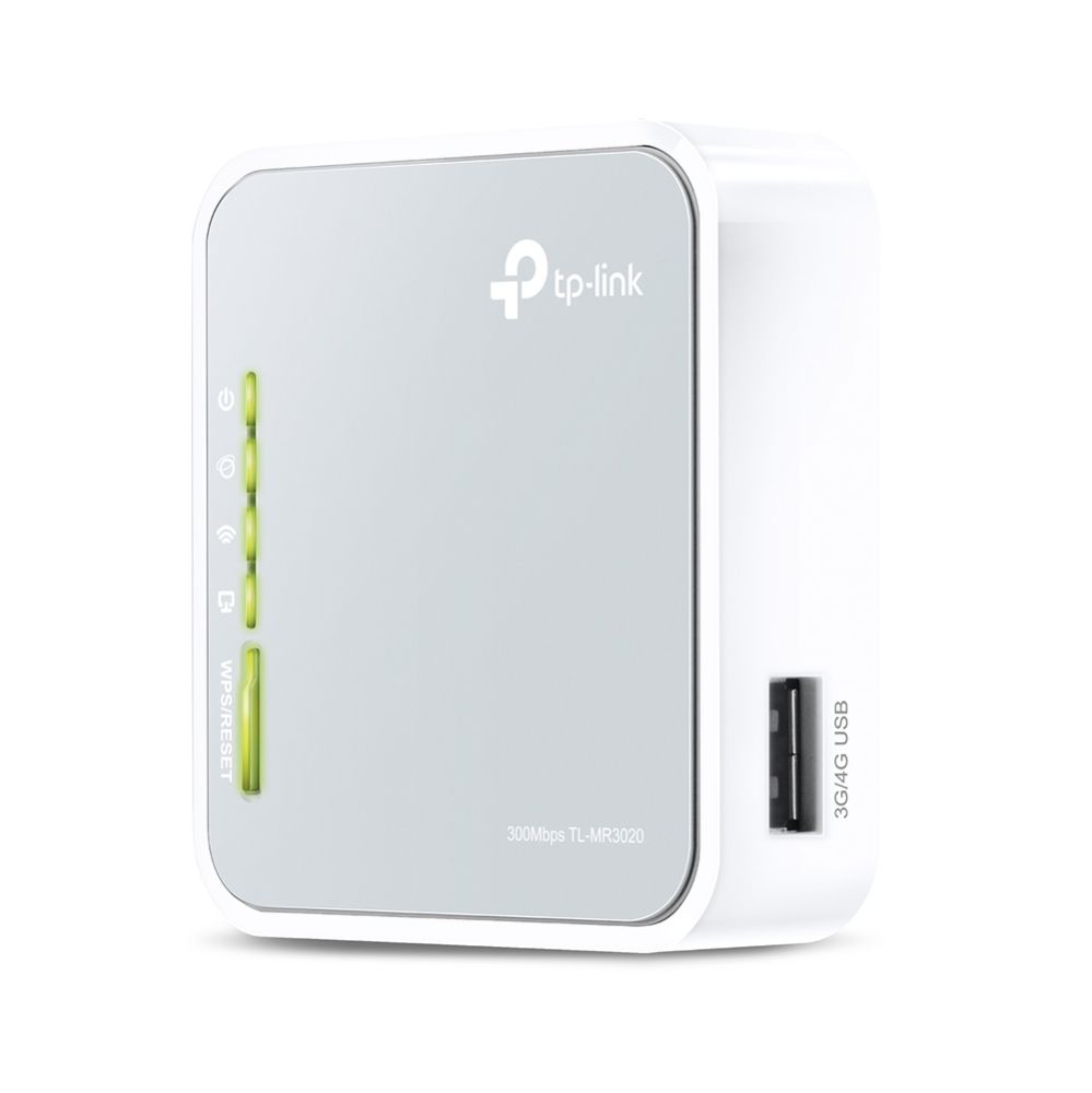 TP-Link TL-MR3020 3G/4G Router - Fast Ethernet, Single-band (2.4 GHz)