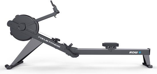 Focus Fitness Row 6 iPlus Roeitrainer - Luchtweerstand - Bluetooth - Opklapbaar