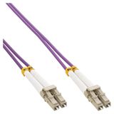 InLine 88543P InfiniBand en Glasvezelkabel 3 m Paars