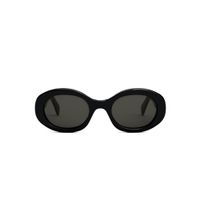 Celine CL40194U Lunettes de Soleil Femme Noir Rondes Noir 52mm