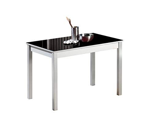 ASTIMESA Keukentafel - Zwart - 80 x 40 cm