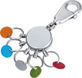 TROIKA Schlüsselanhänger PATENT/Colour matt (KYR61/MC)