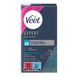Veet Expert Set van 30 waxstrips voor oksels en bikinilijn voor dames Geschikt voor gevoelige huid met afwerkingsdoekjes met natuurlijke arganolie