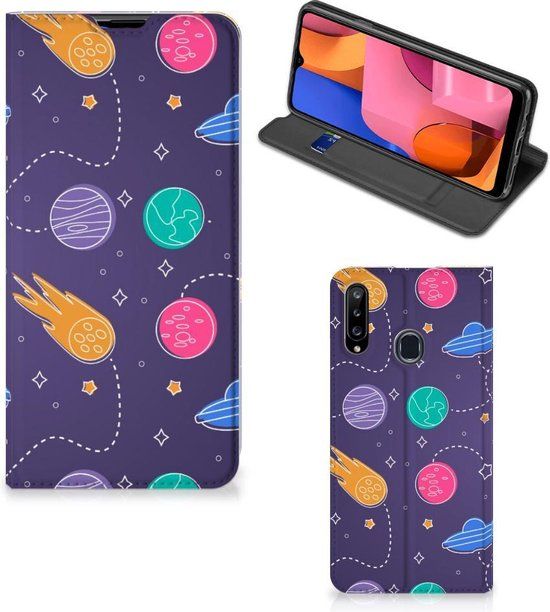 B2Ctelecom Telefoonhoesje Portemonnee Samsung Galaxy A20s - Multi Space - Star Wars