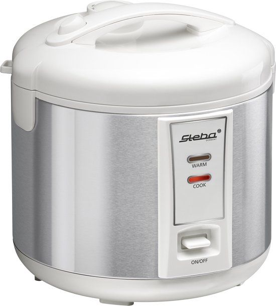 Steba RK2 Rijstkoker - 0.9 Liter - Zilver