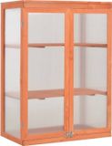 vidaXL Serre - Bois - 75x47x109 cm