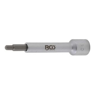 BGS Bit Insteek Vierkantaandrijving 12,5 mm (1/2") Inbus 6 mm - 1 Stuk