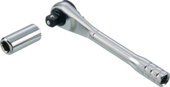 Promat Bit-/hefboomomschakelratel - 1/4" - 63mm