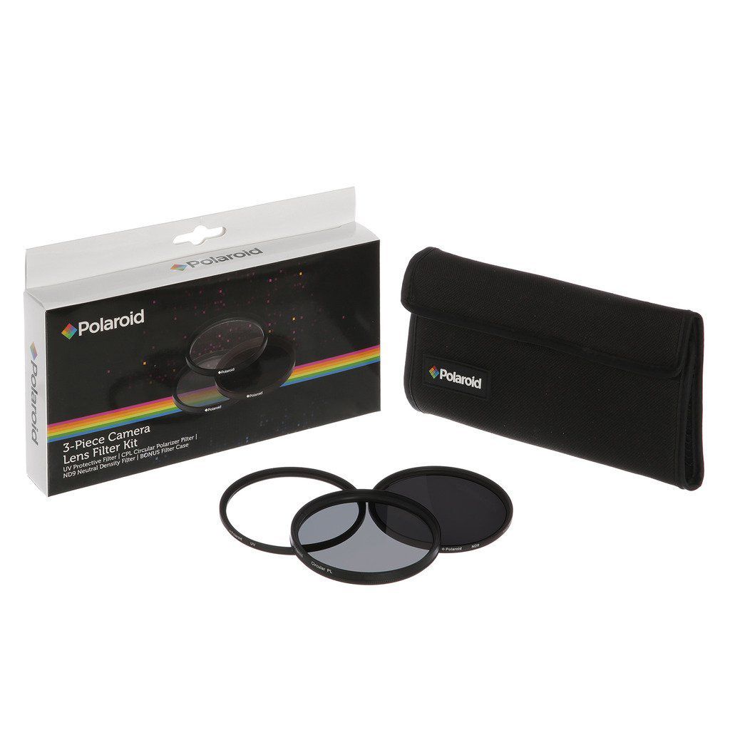 Polaroid PL3FILND52 Camera Filter Set - 5.2 cm - 3 Pieces - Black