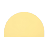 Scandi Living Lumi Citron dessous de verre en silicone