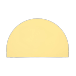 Scandi Living Lumi Citron dessous de verre en silicone
