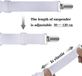 OEM Shenzhen Haorui Industrial Technology Co., Ltd. 4 stuks (30cm tot 120cm) verstelbare elastische lakenspanner met metalen klemmen, voor de hoeken van bed, matras, groen