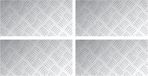 vidaXL - Trapmatten - 4 stuks - 40 x 20 cm - Zilver - Aluminium - Rechthoekig
