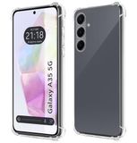 Tumundosmartphone Siliconen hoesje, schokbestendig, transparant, voor Samsung Galaxy A35 5G