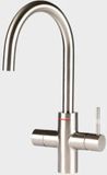 Unito LAVA - 3-in-1 kraan - RVS look - kokend waterkraan - C-uitloop - 8 liter boiler