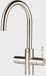 Unito LAVA - 3-in-1 kraan - RVS look - kokend waterkraan - C-uitloop - 8 liter boiler