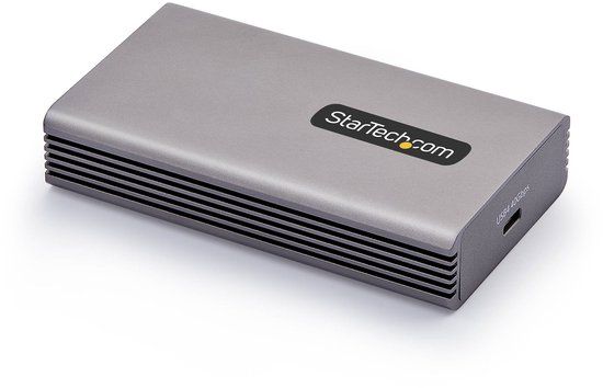 StarTech.com USB4 naar Ethernet Adapter, 10GbE, Multi-Gigabit, Thunderbolt Compatibel, 10GBASE-T/5G/2.5G NIC, 10G LAN Adapter, 0,5m USB4 Kabel, Win/Mac, TAA