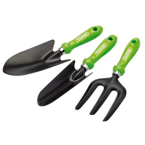 Draper Easy Find Tuinieren Hand Tool Set - Groen (3-delig)