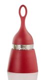 AdHoc Floatea Thee Ei Voor Losse Thee | Drijvende Theezeef & Thee Infuser | Met Uitlekhouder | Rood