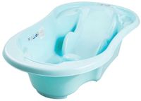TEGA Komfort 2in1 babybadkuip met afvoer turquoise - Babybadje