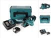 Makita DCS 552 RM1J 18 V batterie scie circulaire manuelle pour métal 136 mm dans Makpac + 1x 4,0 Ah batterie et chargeur + lame de scie et lunettes de sécurité