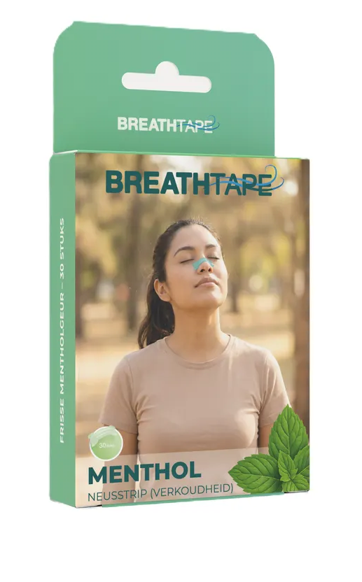 Breathtape Menthol Neusstrip (verkoudheid)