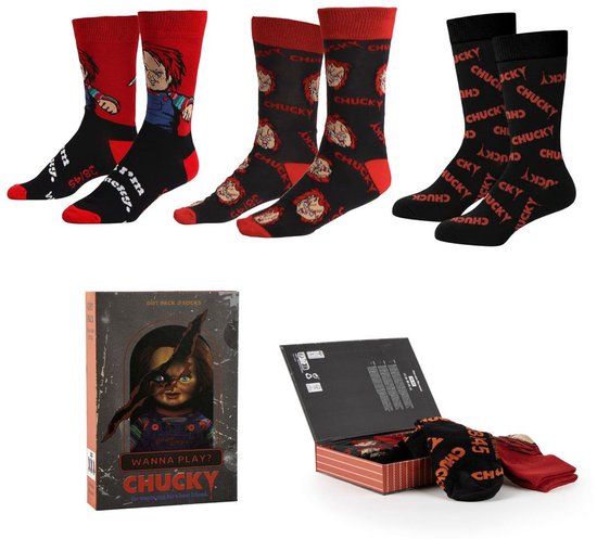 CERDÁ LIFE'S LITTLE MOMENTS Chucky Sokken Giftset 38-42 Multi