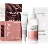 Revolution Haircare Plex Bond Restore Kit - Chocolate Brown