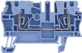 Weidmüller Borne traversante ZDU bleu 1632060000-1
