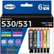 Canon Cartouches d'encre 530 531 XXL - Compatible avec Canon - 6 pièces