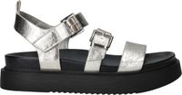 Tamaris Sandalen Plat Sandalen Plat - Zilverkleur - Maat 39
