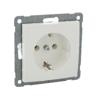 Q-Link Stopcontact - Q link (S2, Inbouw, Randaarde, Polarwit)