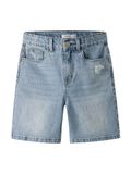 NAME IT Meisjes Bermuda shorts Light Blue Bleached Denim 122