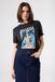 Garcia Dames Print T-shirt Grijs Korte mouw