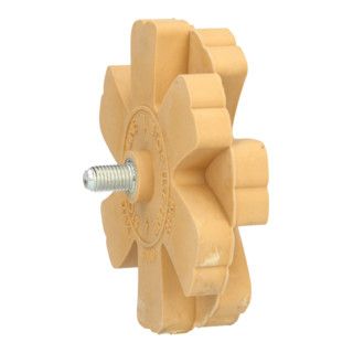 KS Tools rubber gumplaat met bladen 20 mm - 1 stuk