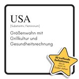 USA: Größenwahn mit Grillkultur und Gesundheitsrechnung