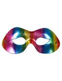 Widmann 03646 Oogmasker met metallic effect, uniseks, volwassenen, meerkleurig, één maat