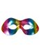 Widmann 03646 Oogmasker met metallic effect, uniseks, volwassenen, meerkleurig, één maat