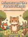 Princess and the Forest Friends: A Cute Forest Animal Coloring Book for Kids