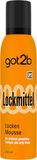 got2b Lockmiddel schuimversterker (250 ml), krullenmousse met grip 3, natuurlijk golvend, krullend en coily haar, voor gedefinieerde krullen en veerkracht, met tot 96 uur anti-kroeseffect