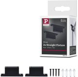 Paulmann 94622 ULine accessoire riem houder recht set van 2 zwart