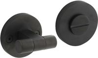 Intersteel WC-sluiting Shiraat Grand&Johnson éénzijdig verdekt bediening links ø55x8mm PVD zwart