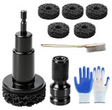 Kit de nettoyage et de réparation de roues avec brosses et rondelles d'espacement
