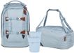 Satch Sac à dos scolaire PACK Nordic Ice Blue 2 pièces
