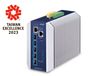 PLANET Industrial Layer 3 5-Port Managed L3 10G Ethernet (100/1000/10000) Aluminium, Blauw