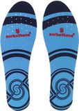 Sorbothane® Full Strike schokabsorberende inlegzolen - Maat 41 - Blauw - Unisex