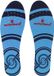 Sorbothane® Full Strike schokabsorberende inlegzolen - Maat 41 - Blauw - Unisex