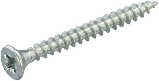 Hoenderdaal Spaanplaatschroef verzinkt platkop pz-2 4.0X20 voldraad (200