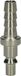 KS Tools 999.9094 Metalen insteeknippel met slangtule, Ø 10 mm, 58 mm